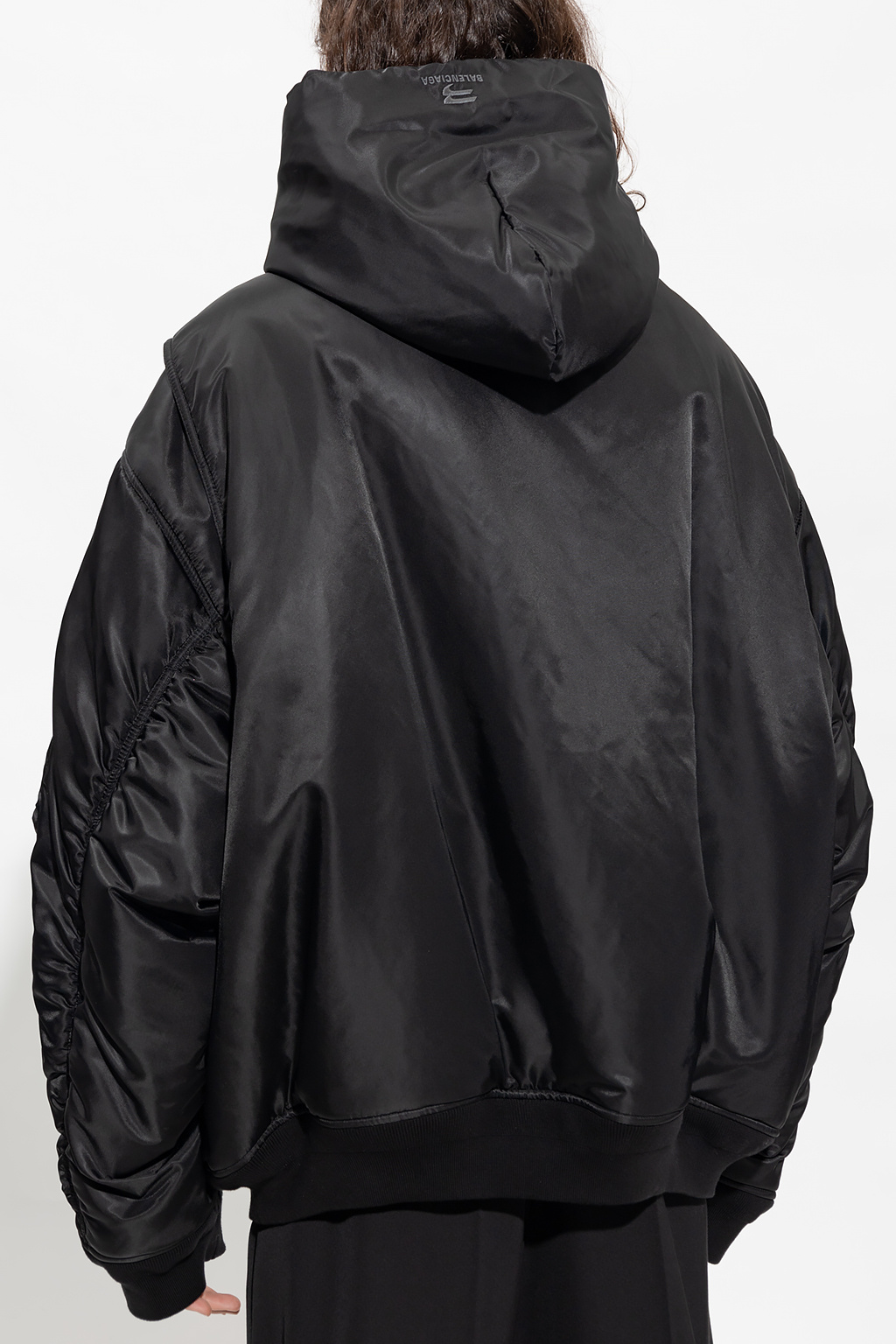 givenchy red zip-up jacket - Black Bomber jacket Balenciaga